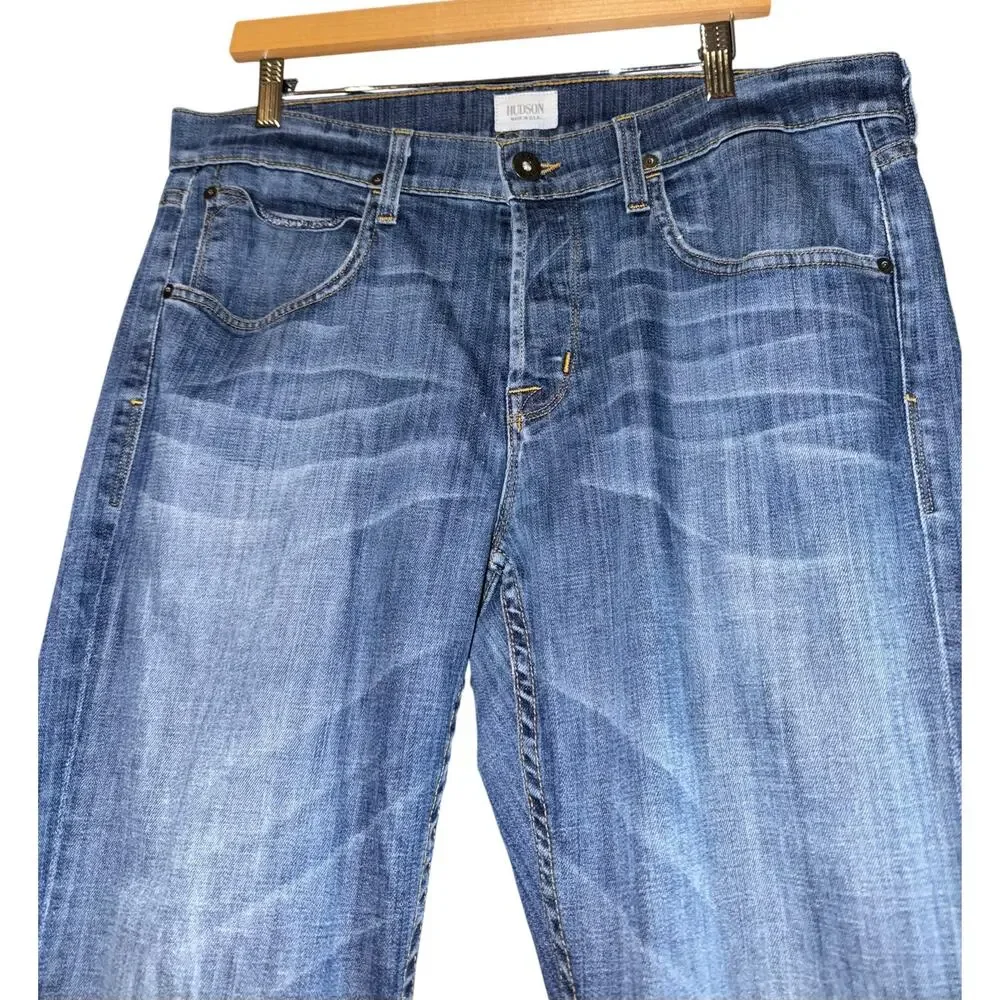 Hudson Byron Five Pocket Straight Jeans Men's 34